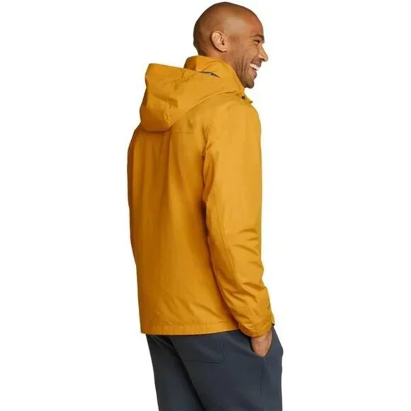 Men's Packable Waterproof Rainfoil Rain Jacket